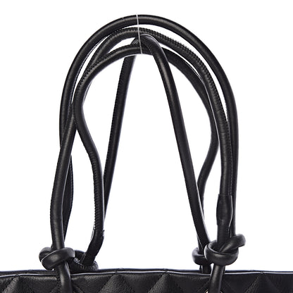 Chanel Calfskin Quilted Medium Cambon Tote Black 13 of 14