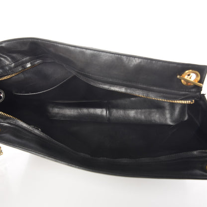 Chanel Lambskin Quilted Shoulder Bag Black 5 of 11