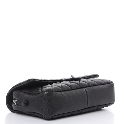 Chanel Caviar Quilted Jumbo Easy Flap Black 4 of 11