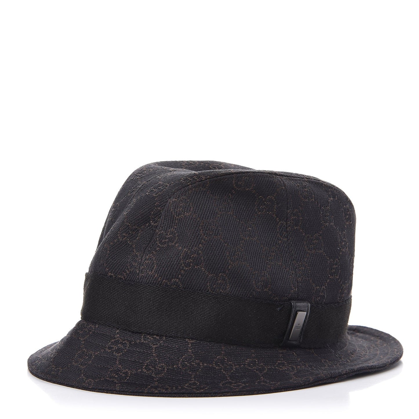 Monogram Bucket Hat Black M