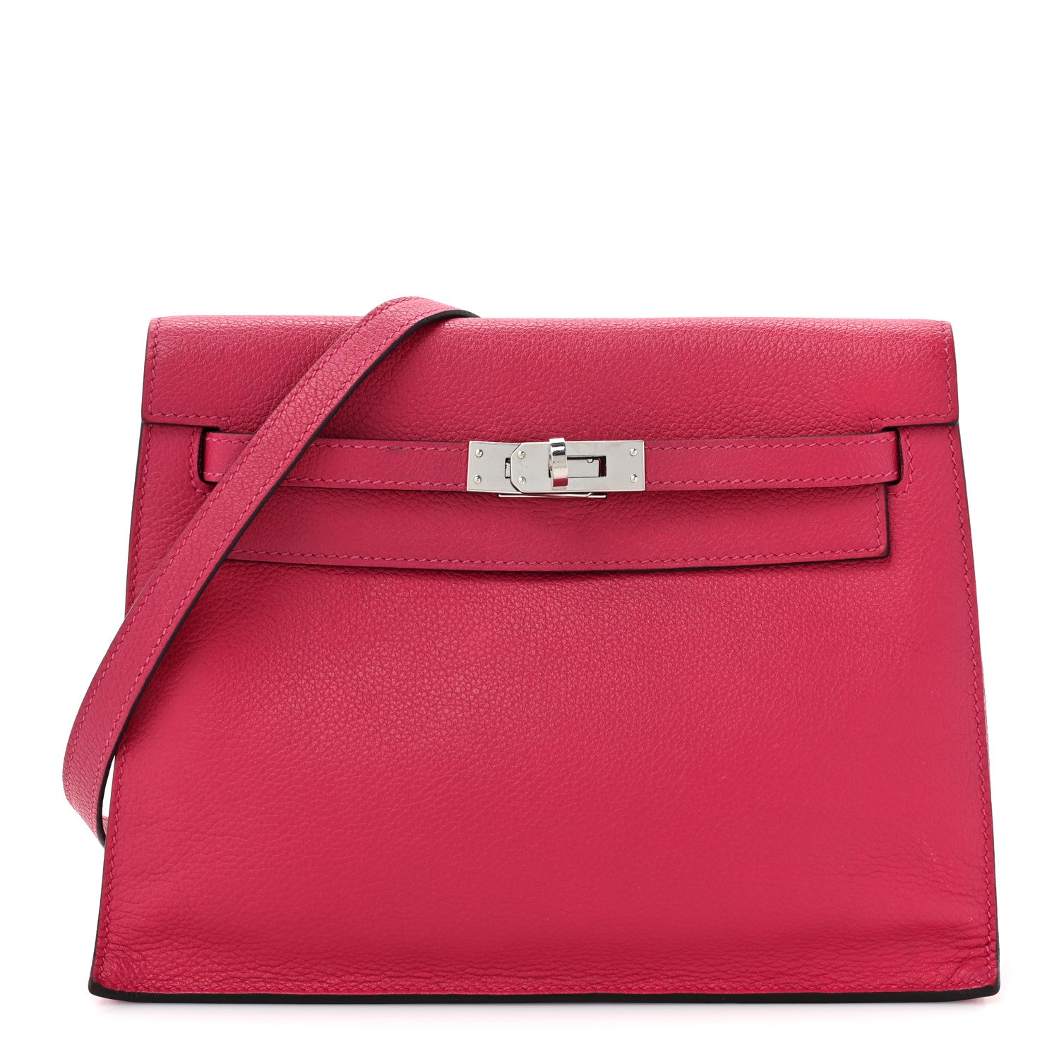 Hermes Evercolor Kelly Danse II Belt Bag Framboise 1 of 19