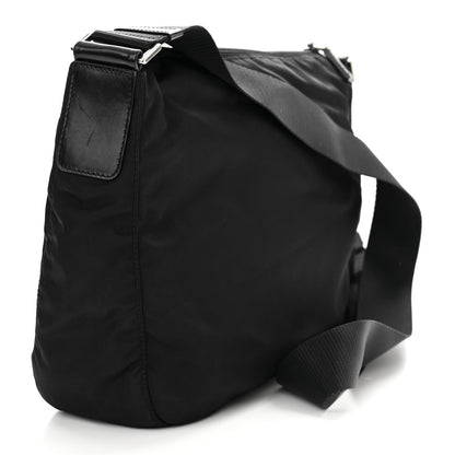 Prada Tessuto Nylon Messenger Bag Black 3 of 13