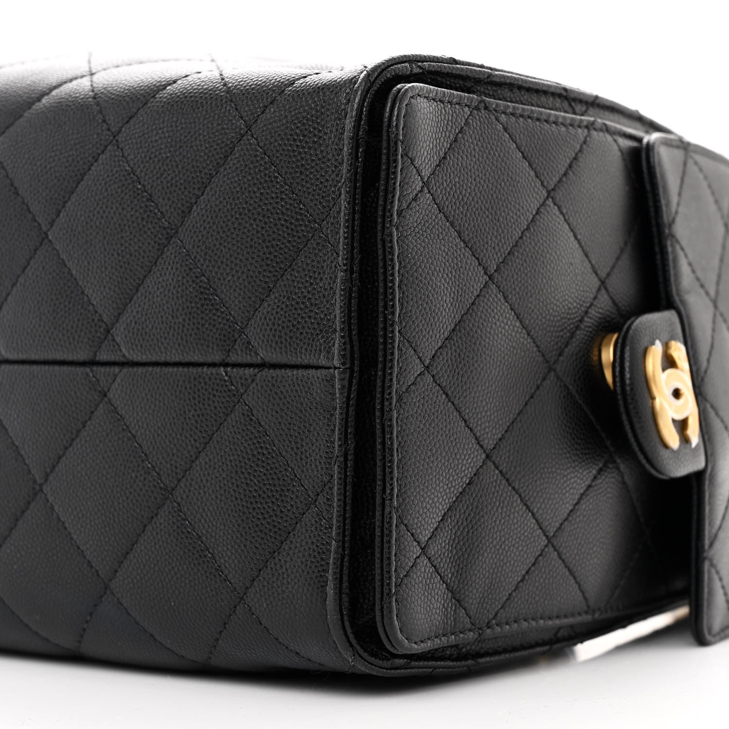 Chanel Caviar Quilted Small Chanel 25 Handbag Black 10 of 10