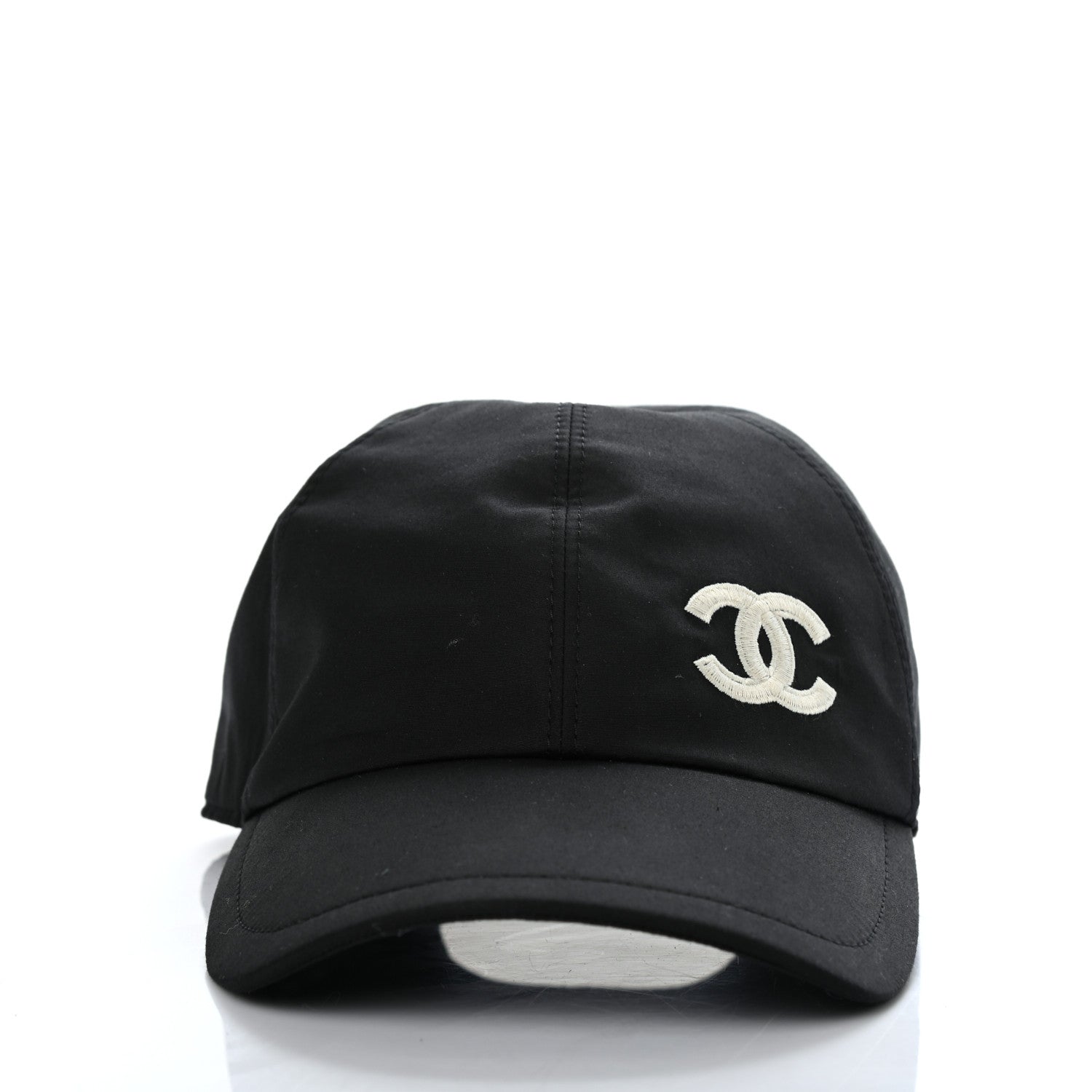 Chanel Cotton CC Cap Hat Black 3 of 8