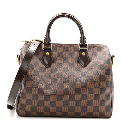 Louis Vuitton Damier Ebene Speedy Bandouliere 25 1 of 13