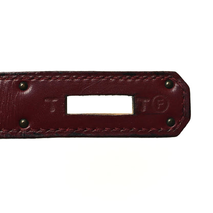 Hermes Box Kelly Retourne 28 Rouge H 7 of 14