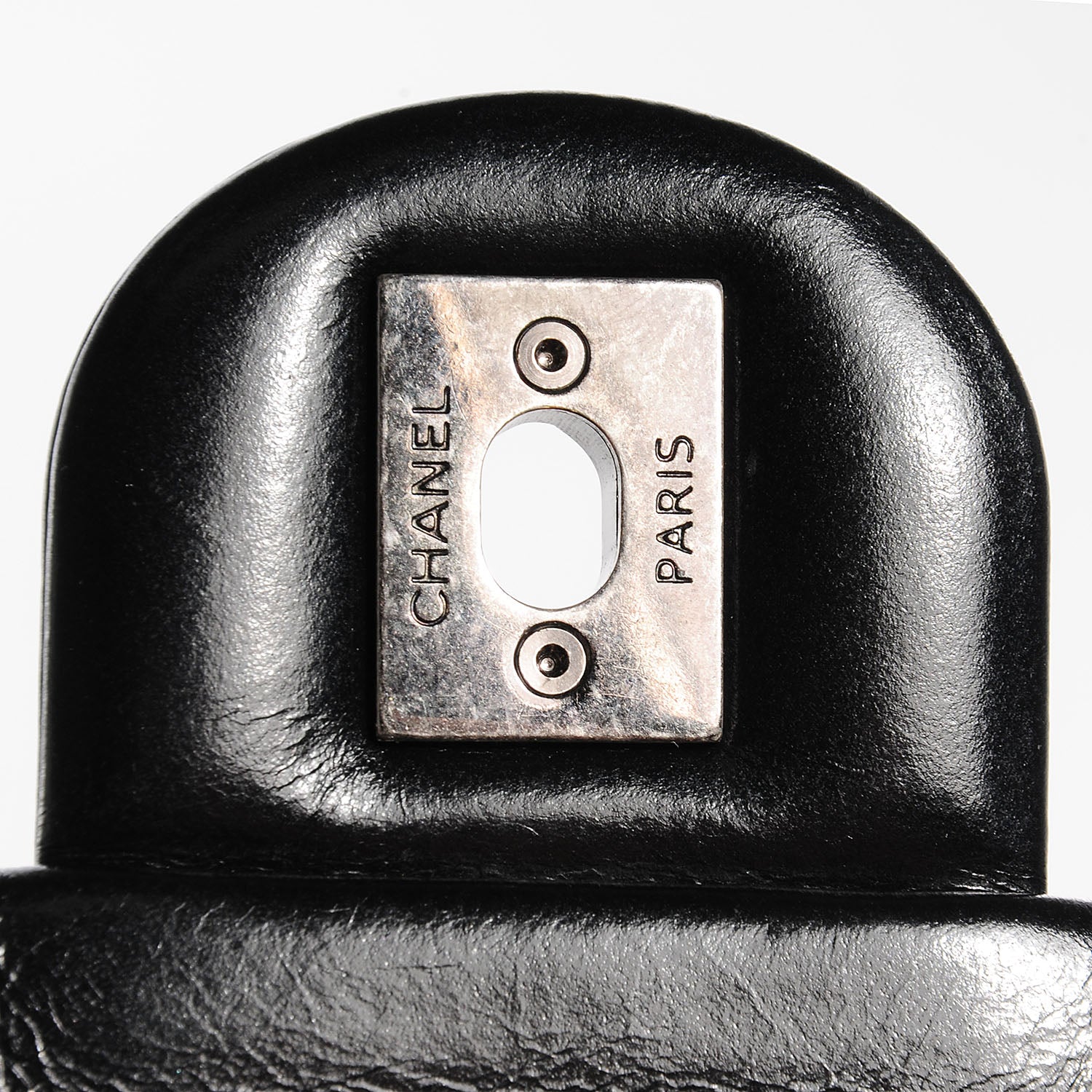 Chanel Glazed Calfskin Medium Duo Color Flap Black 9 of 16