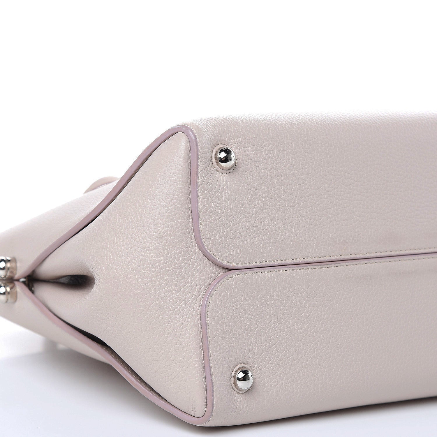 Christian Dior Grained Calfskin Medium Bar Tote Rose Poudre 7 of 15
