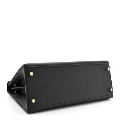Hermes Epsom Kelly Sellier 28 Black 4 of 12