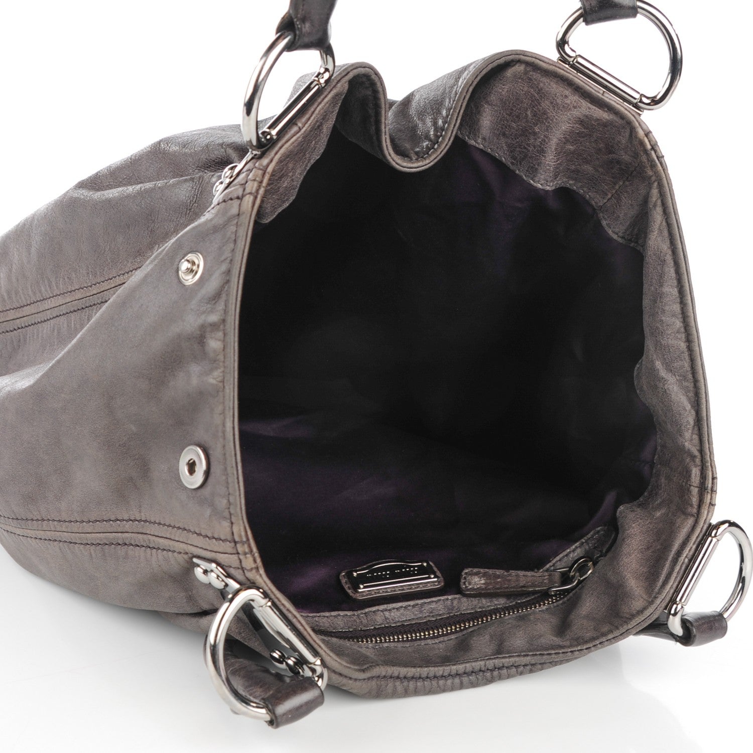 Miu Miu Vitello Lux Shopping Tote 8 of 12