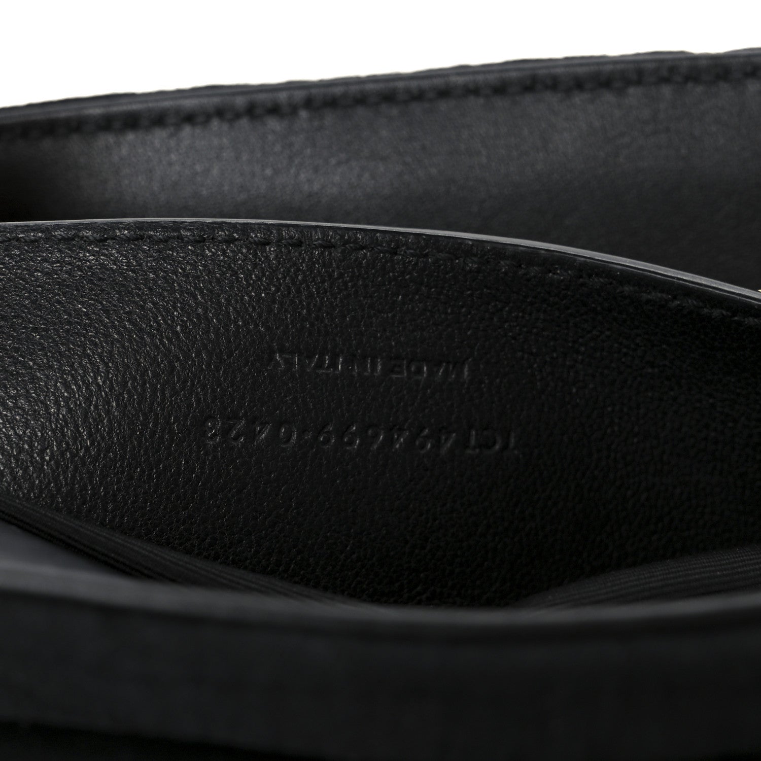Saint Laurent Fabric Y Quilted Monogram Small Loulou Chain Satchel Black 7 of 12