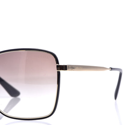 Prada Gradient Sunglasses SPR 52S Black Gold 8 of 9