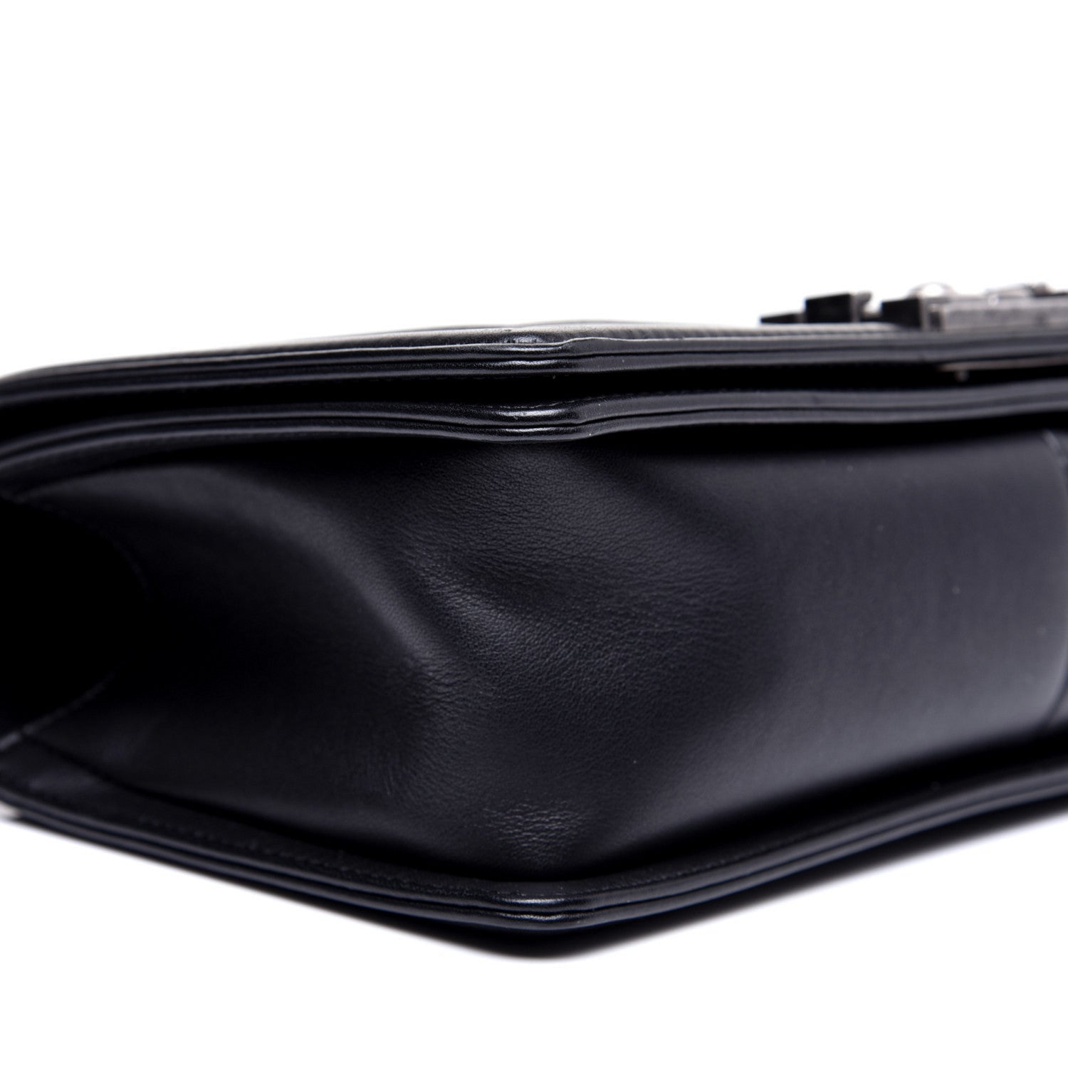 Chanel Calfskin Quilted Medium Boy Flap Black 6 of 14