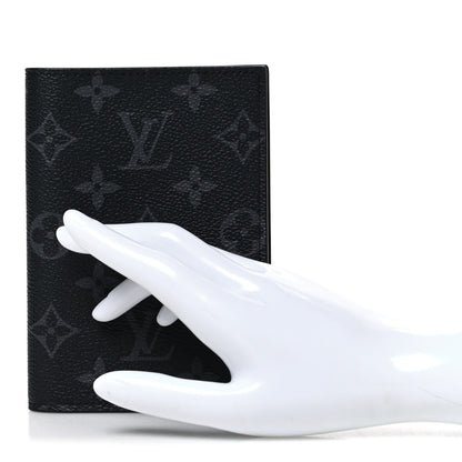Louis Vuitton Monogram Eclipse Passport Cover 2 of 6
