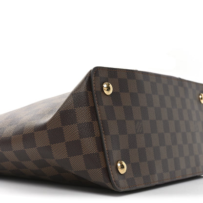 Louis Vuitton Damier Ebene Taurillon Jersey Bordeaux 9 of 10