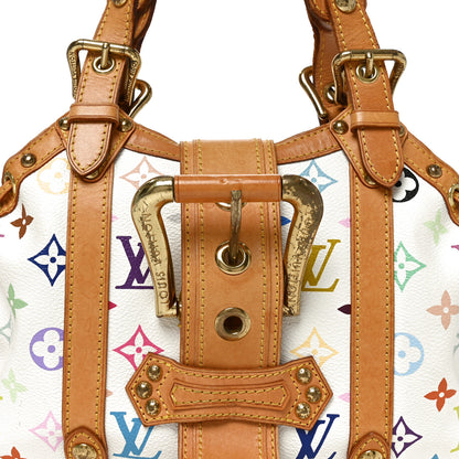 Louis Vuitton Monogram Multicolor Theda GM White 7 of 9