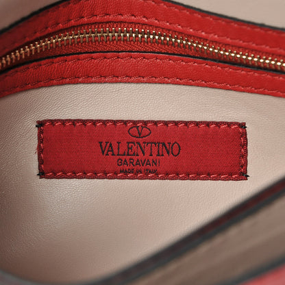 Valentino Garavani Nappa Rockstud Wristlet Clutch Rosso Valentino 6 of 9