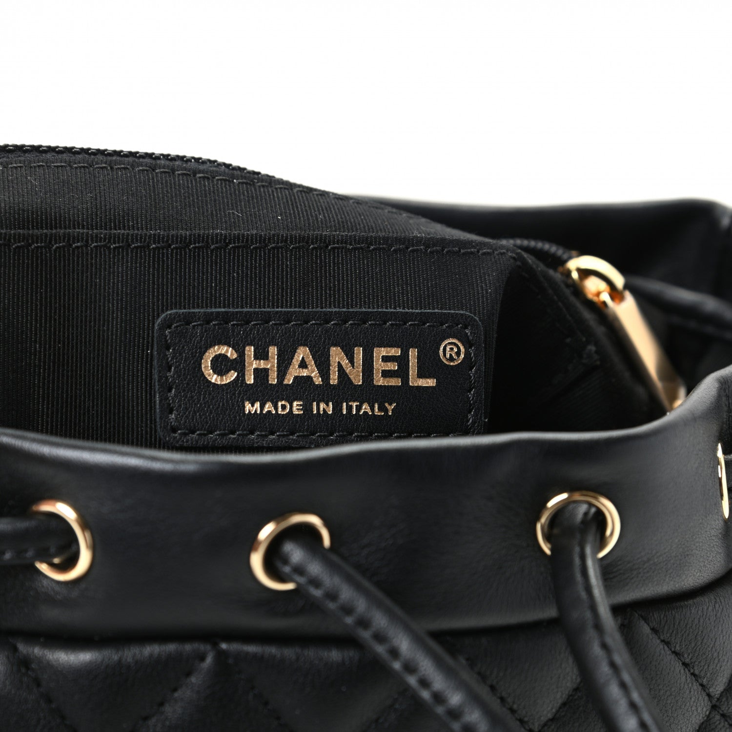 Chanel Calfskin Quilted Mini Urban Spirit Backpack Black 5 of 9