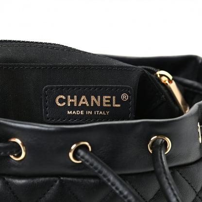 Chanel Calfskin Quilted Mini Urban Spirit Backpack Black 5 of 9