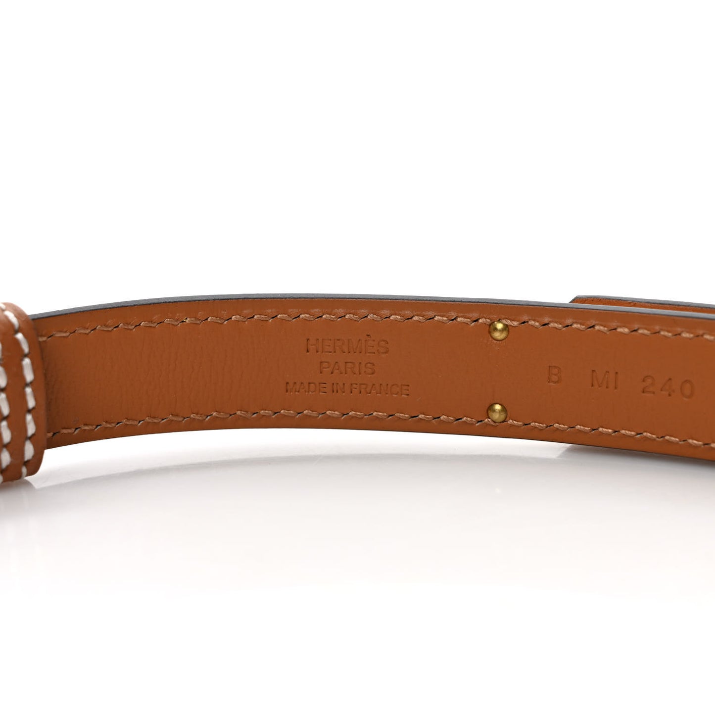 Epsom Kelly Belt Gold