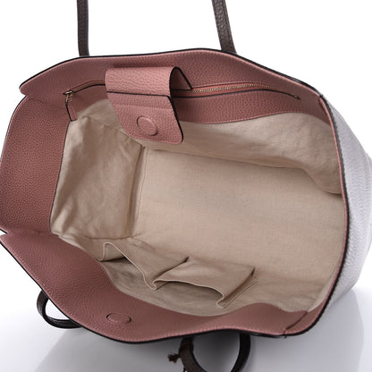 Gucci Dollar Calfskin Medium Swing Tote Grey Field Soft Pink 5 of 6