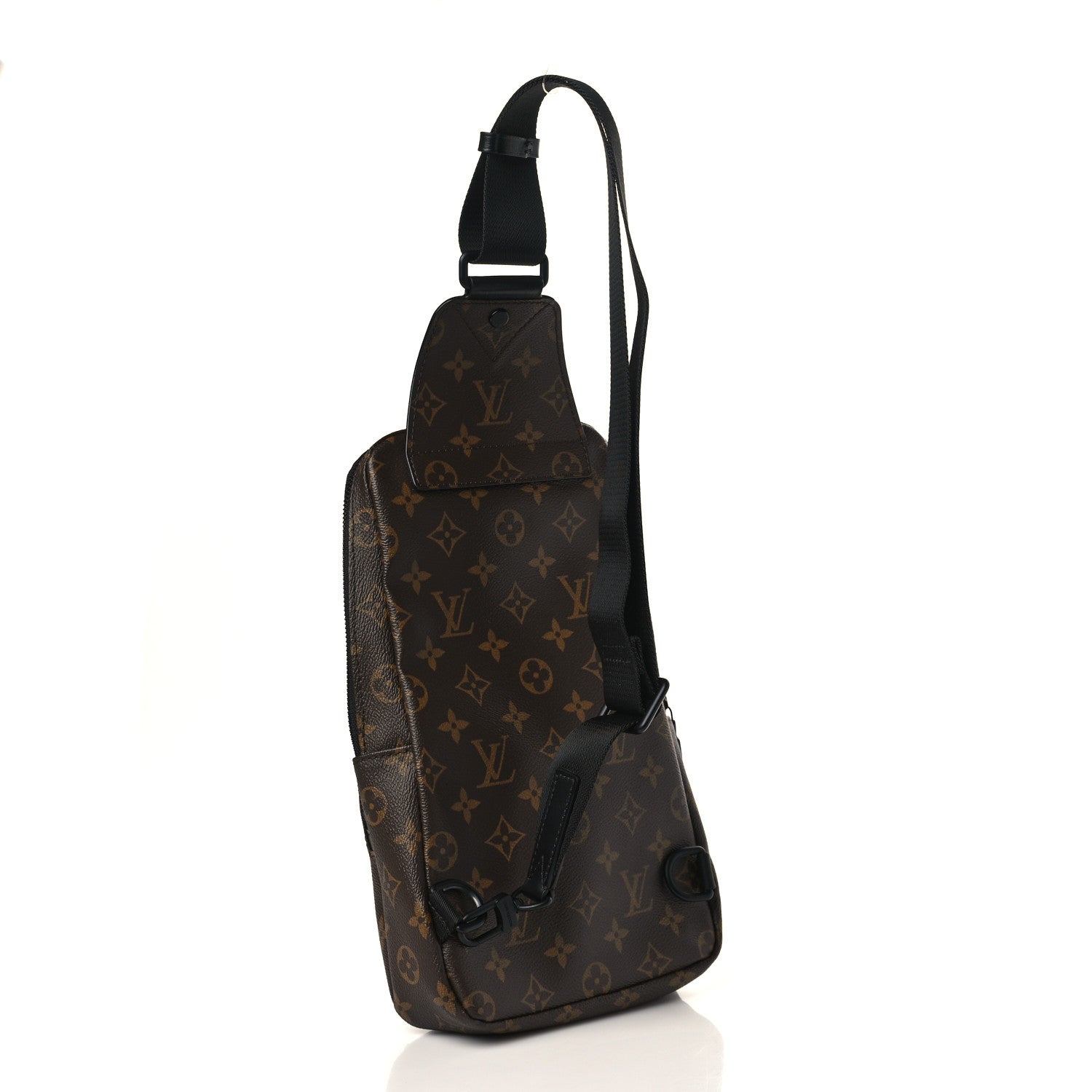 Louis Vuitton Monogram Macassar Avenue Sling Bag 3 of 9