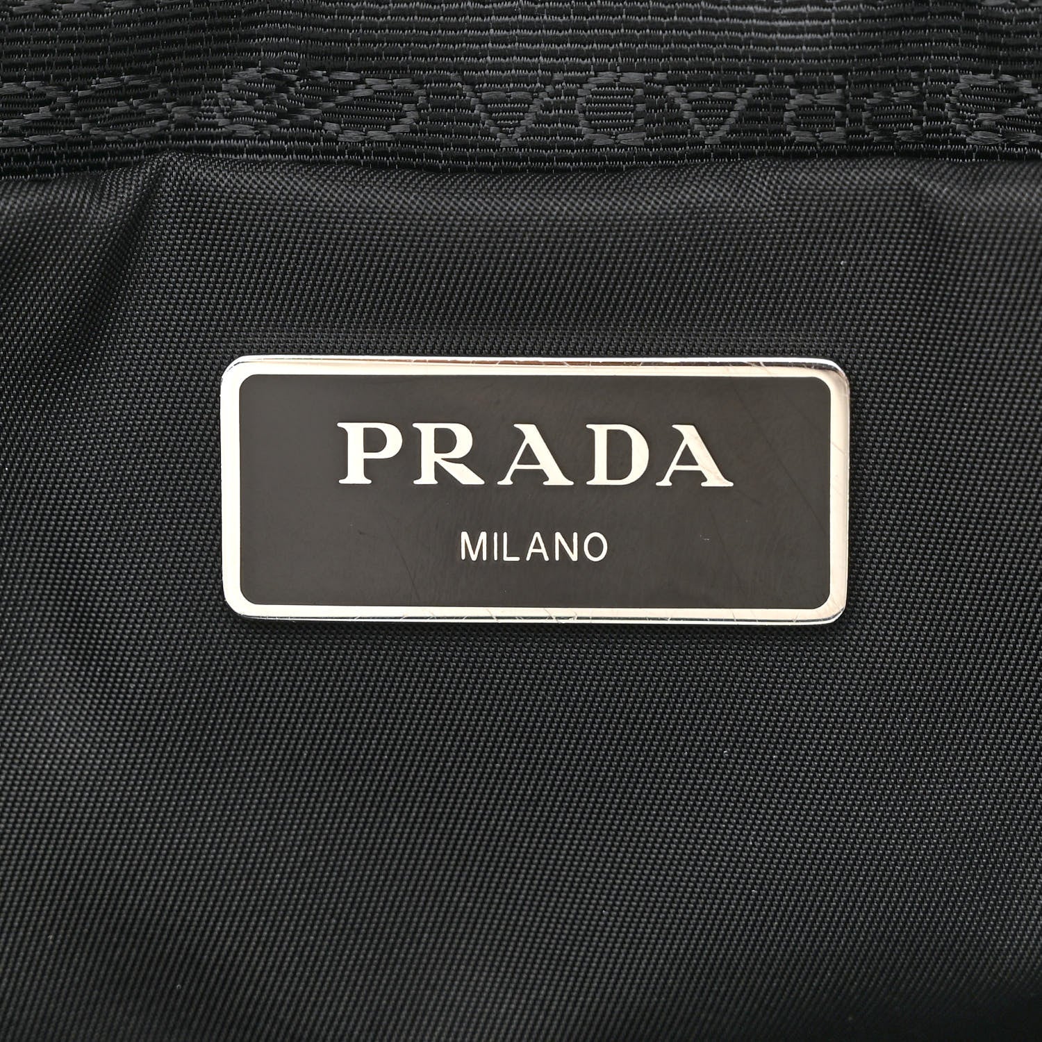 Prada Re-Nylon Nappa Triangle Quilted Padded Medium Double Handled Zip Tote Black 6 of 12