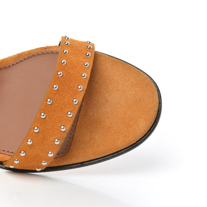 Givenchy Suede Studded Elegant Sandals 36.5 Sienna 17 of 19