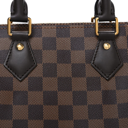 Louis Vuitton Damier Ebene Speedy Bandouliere 25 7 of 9