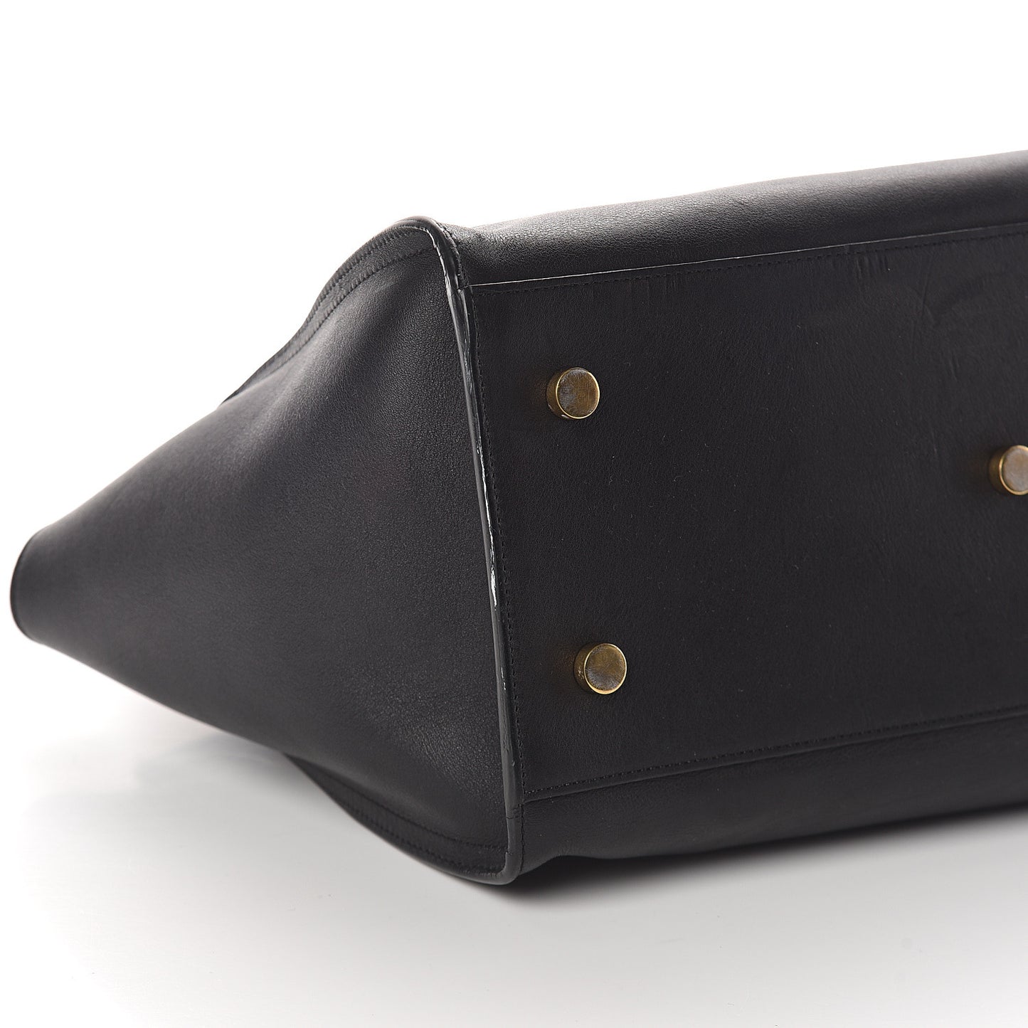 Calfskin Small Monogram Cabas Black