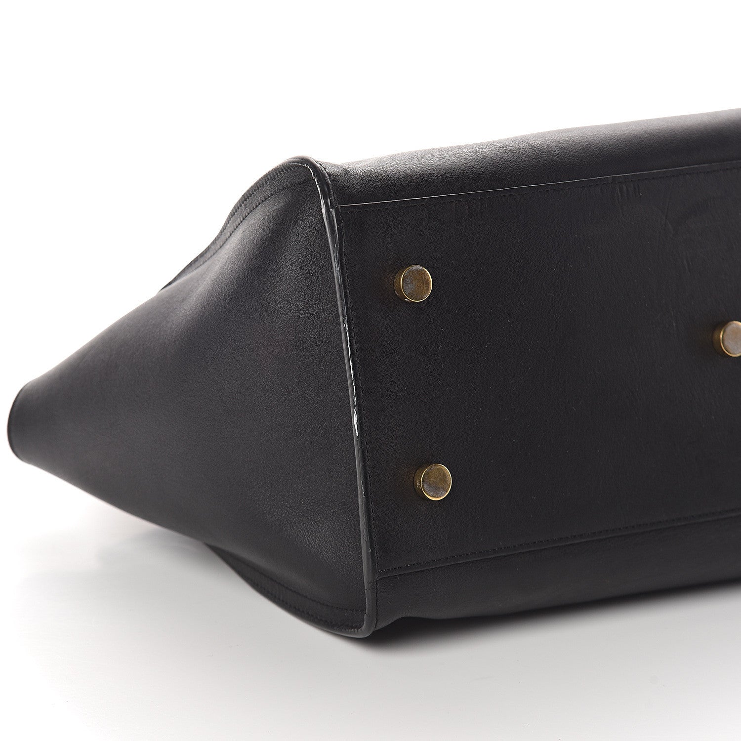 Saint Laurent Calfskin Small Monogram Cabas Black 6 of 7