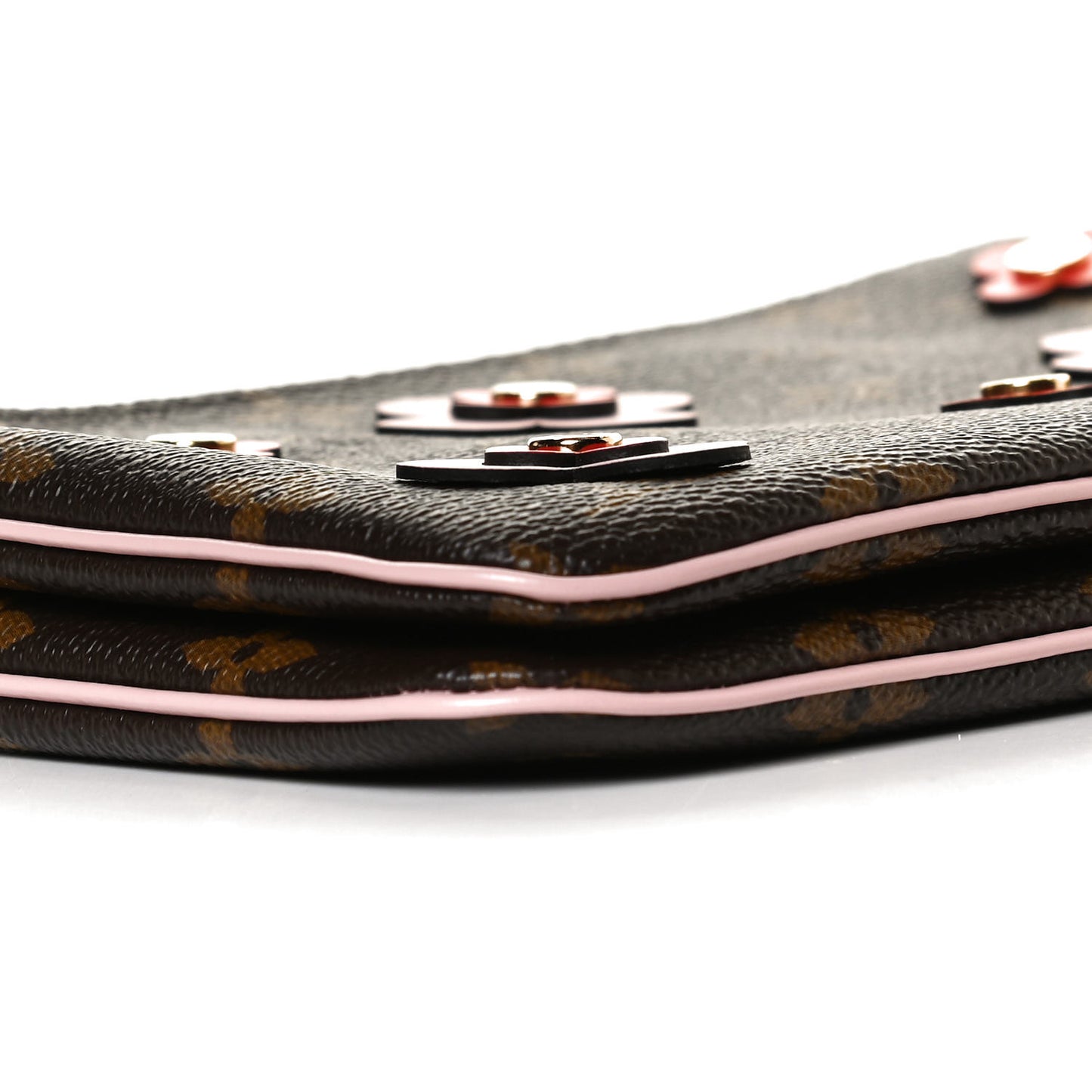 Monogram Blooming Flowers Double Zip Pochette