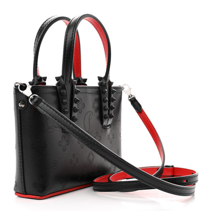 Christian Louboutin Calfskin Loubinthesky Nano Cabata Tote Black 3 of 11