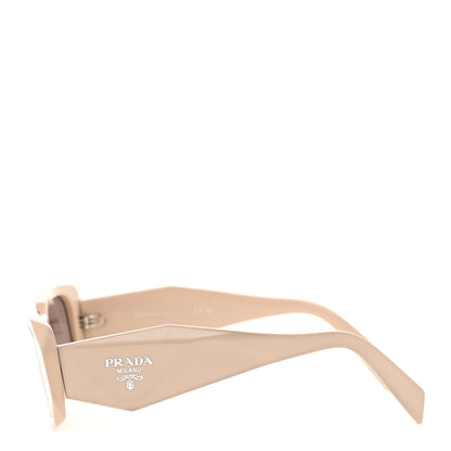 Prada Acetate Symbole Sunglasses SPR 17W Plum Beige 3 of 9