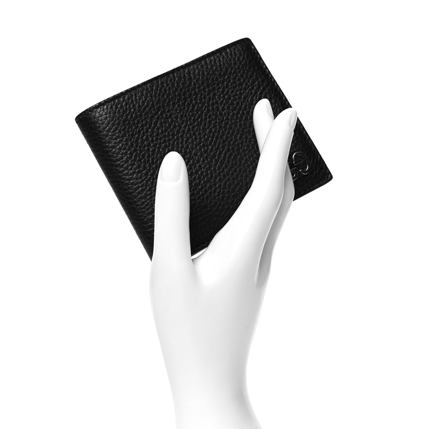 Calfskin Dorian Bi-Fold Wallet Black