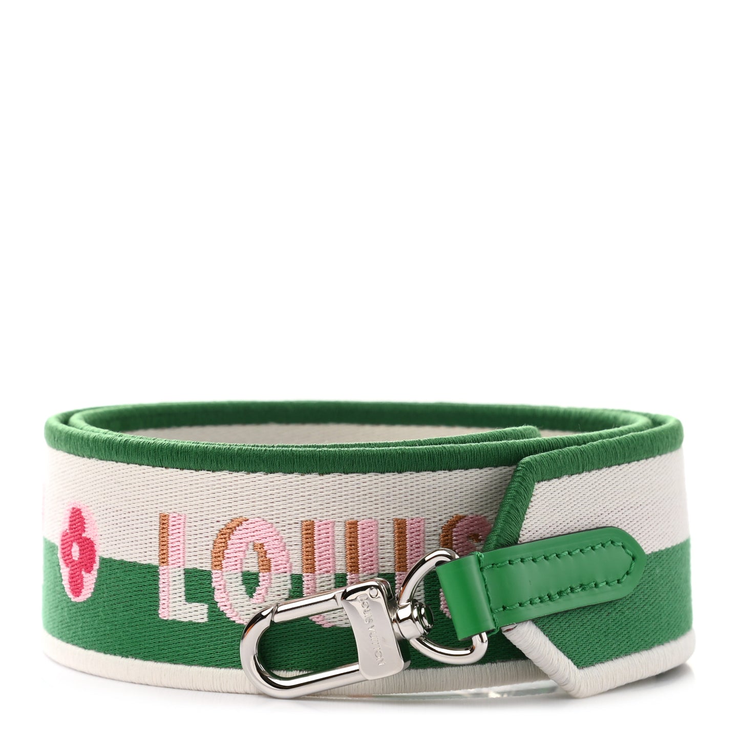 Jacquard Shoulder Strap Green