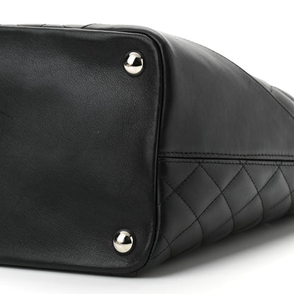 Chanel Calfskin Quilted Large Cambon Tote Black 10 of 11