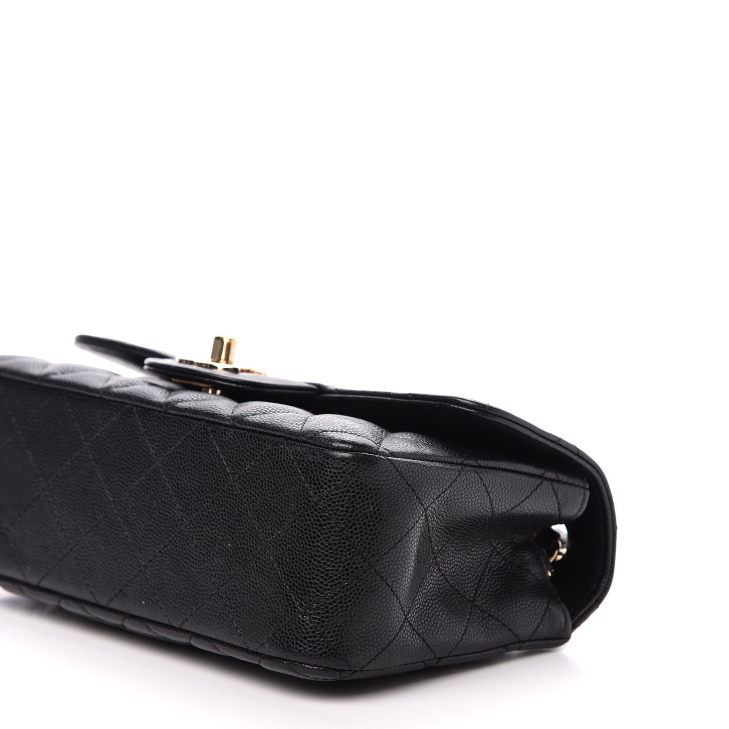 Chanel Caviar Quilted Mini Rectangular Flap Black 10 of 11