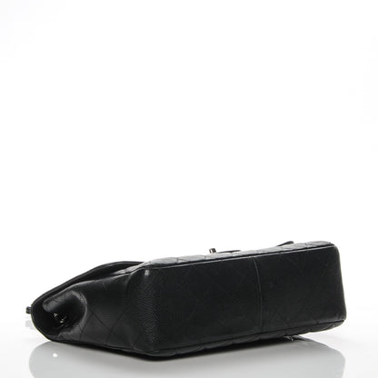 Chanel Caviar Quilted Jumbo Single Flap Black 4 of 8