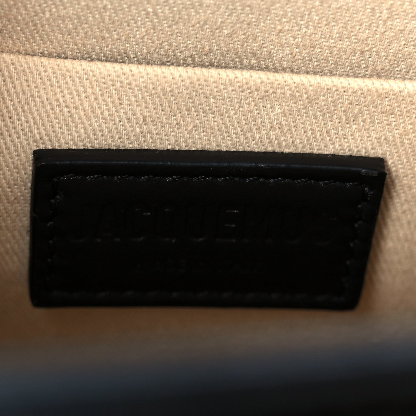 Smooth Calfskin Le Grand Chiquito Black