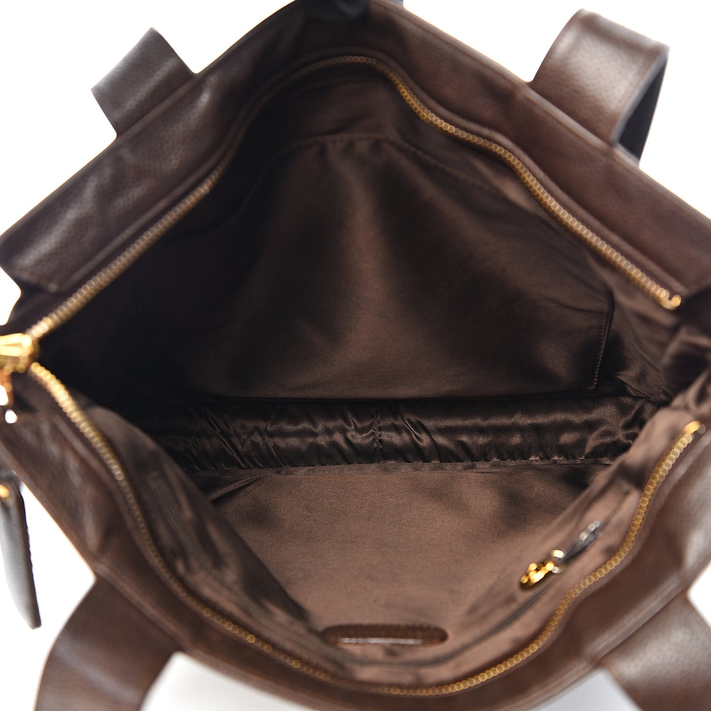 Caviar Shoulder Bag Brown