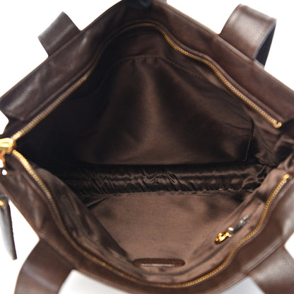 Chanel Caviar Shoulder Bag Brown 4 of 14