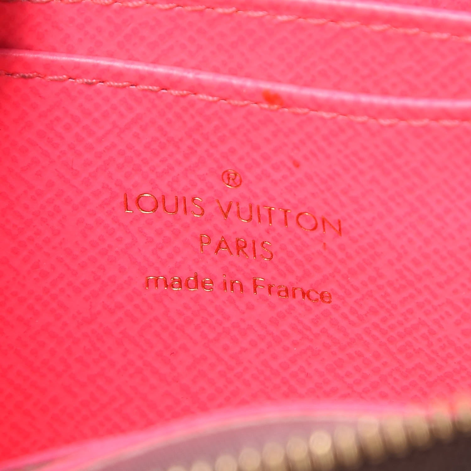 Louis Vuitton Monogram Graffiti Zippy Coin Purse Fuchsia 6 of 11