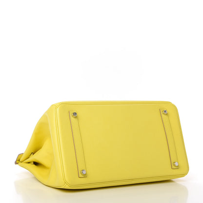 Hermes Epsom Birkin 35 Lime 4 of 11
