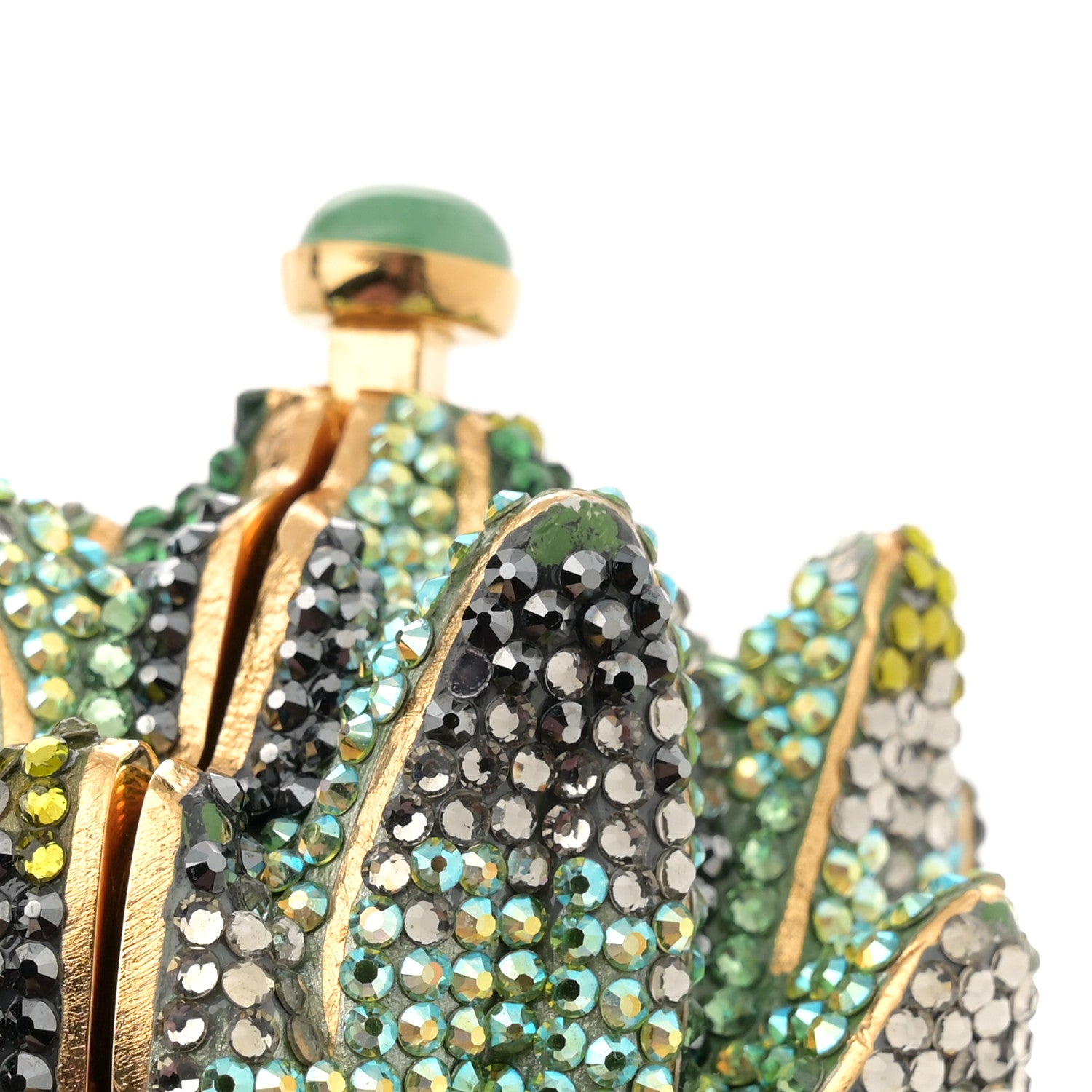 Judith Leiber Crystal Pineapple Minaudiere Clutch Multicolor 12 of 13