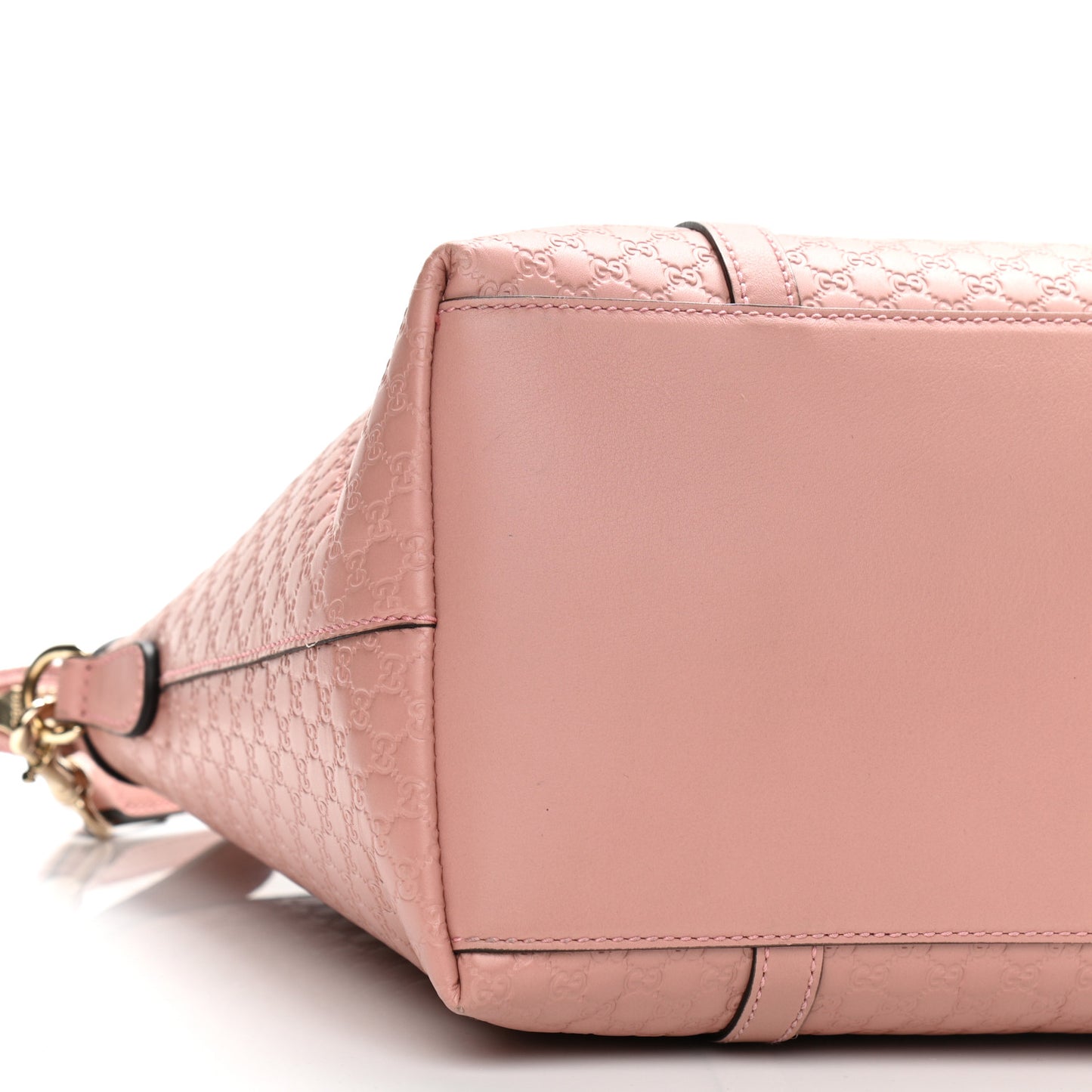 Soft Microguccissima Large Dome Satchel Soft Pink