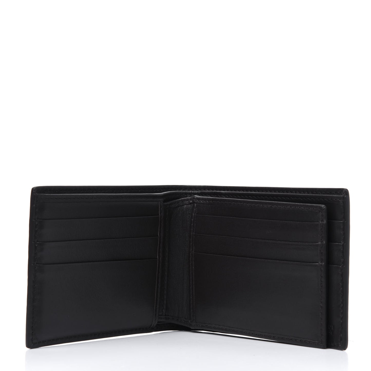 Microguccissima Bi-Fold Wallet Brown