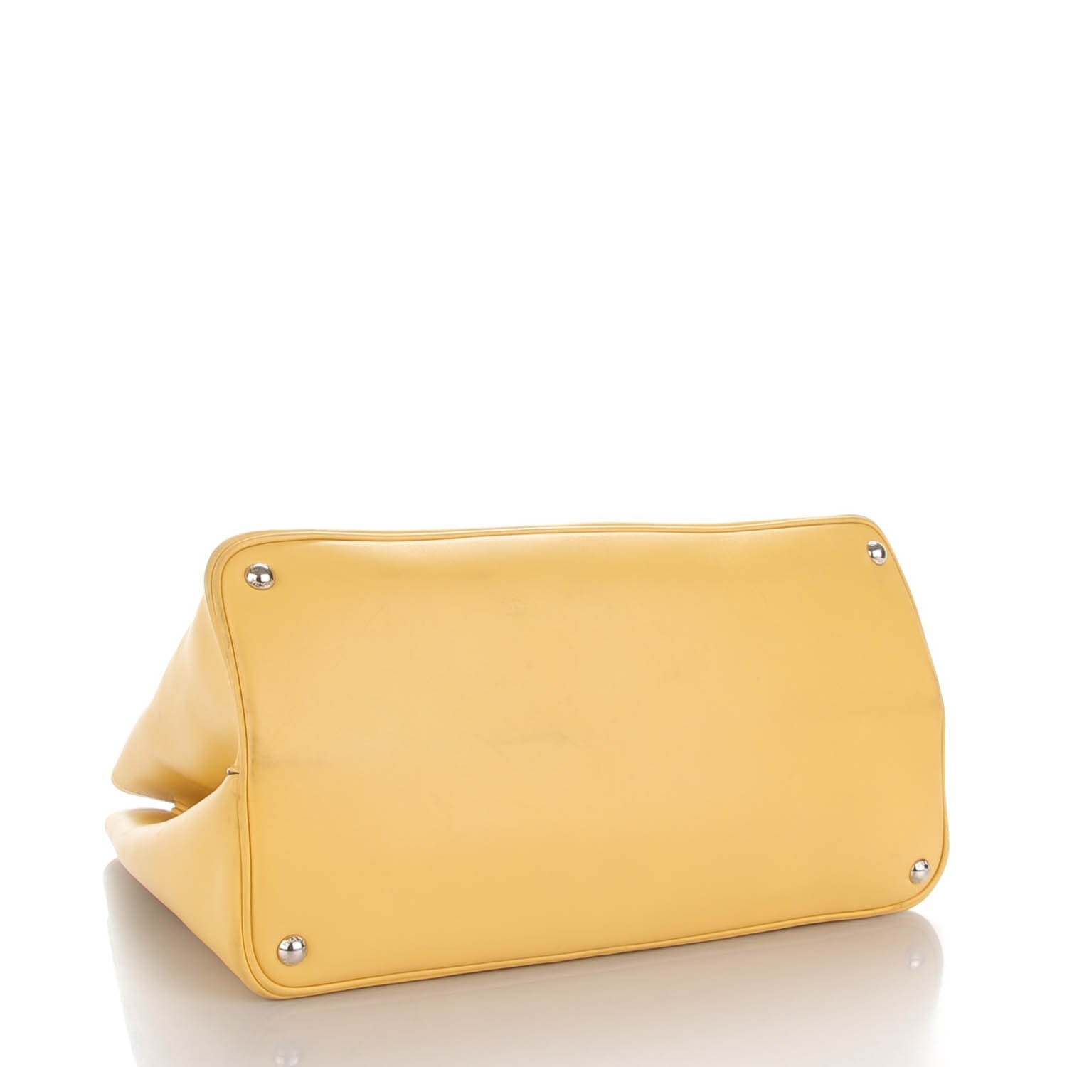 Prada City Calf Double Bag Ginestra 4 of 8