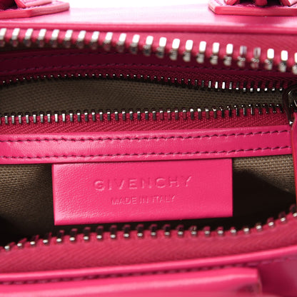 Givenchy Shiny Lord Calfskin Mini Antigona Shocking Pink 7 of 9
