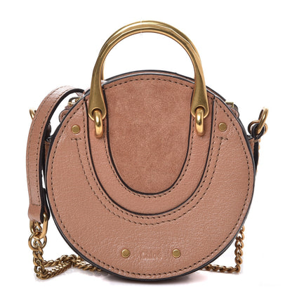 Chloe Goatskin Suede Mini Pixie Bag Nougat 1 of 7